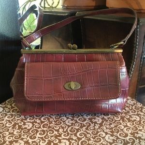 Nine West red evening bag